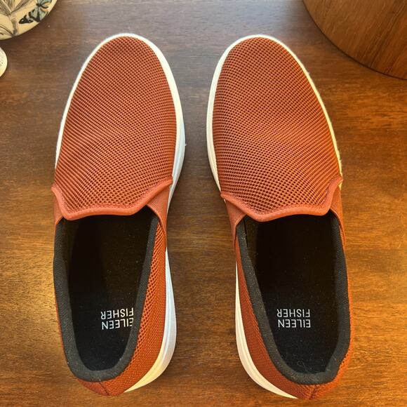 Eileen Fisher Shoes - Eileen Fisher Women's Platform Sneakers Never Worn 8.5‎ Red Brown